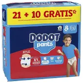 Dodot PANTS diaper-panties size 8 +17 kg 31 u
