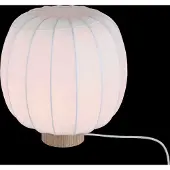 Watt & Veke Lunari bordlampe White-Natural ash, Ø30x32 cm