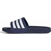 Adidas Pantoletter 'Adilette' navy / hvid