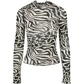 Urban Classics Shirts creme / mørkebrun