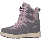 TROLLKIDS Boots 'Finnmark' sølvgrå / rosé