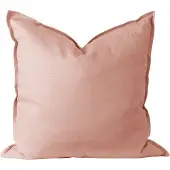 Scandi Living Calm pudebetræk hør 50x50 cm Dusty Rose