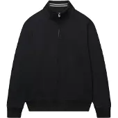 Superdry Essential Serif Logo Halv Lynlås Sweatshirt