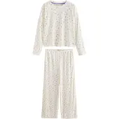 Next Pyjamas creme / grøn / brombær
