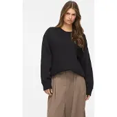 Vila Vivera Rund Udskæring Langærmet Sweatshirt