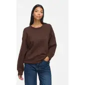 Vila Vivera Rund Udskæring Langærmet Sweatshirt