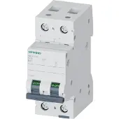 Siemens 5SL4510-6 Ledningssikkerhedsafbryder B/10 kA 2-flight 10 A 230 V