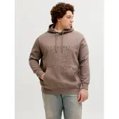 Jack & Jones Plus Size Logo Hættetrøje
