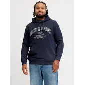 Jack&Jones PLUS Plus Size Logo Hættetrøje