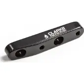 Clarks monteringsadapter til skivebremse 180 mm, Flat Mount til Flat Mount, bag