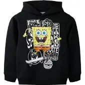 Name It Kids Sweatshirt 'NKMSONNE SPONGEB' karamel / gul / sort / hvid
