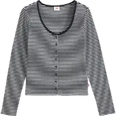 Levi's Cardigan 'AUSTEN' antracit / hvid