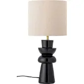 Bloomingville Lio bordlampe Sort, Ø25 cm