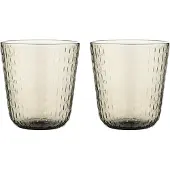 Marimekko Syksy tumbler glas 36 cl 2-pak Brown