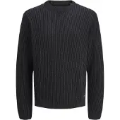Jack & Jones Pullover 'JJEDOVER' oliven / sort