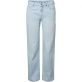 Pieces Pcsky Mw Straight Fit Jeans