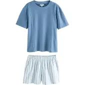 Next Shorty opal / pastelblå / grå