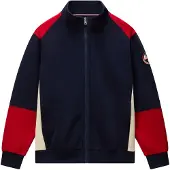 Napapijri Sweatjakke 'ARCHIVE' marin / rød / uldhvid