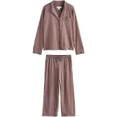 Next Pyjamas brun-meleret