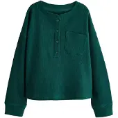 Next Bluser & t-shirts mørkegrøn