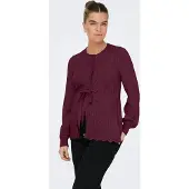 ONLY Maternity Cardigan 'OLMKALLU' rød