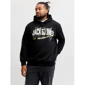 Jack&Jones PLUS Plus Size Logo Hættetrøje