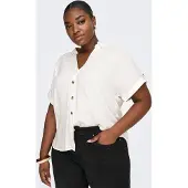 ONLY Carmakoma Bluse 'CARYasmin' hvid