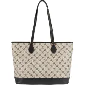 JOOP! Shopper 'Mazzolino Mathea' beige / sort