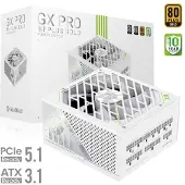 GameMax Gx Pro 1250g Wh Gold Strømforsyning