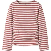 Name it Bluser & t-shirts 'NKFOLEIKA' cranberry / hvid