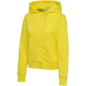 Hummel Sportssweatjakke 'GO 2.0' gul / hvid