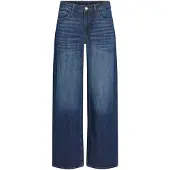 Vila Vifreya Lav Talje Wide Fit Jeans