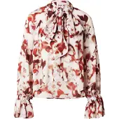 Drykorn Bluse 'VAELIE_1' beige / brun / lilla / hvid