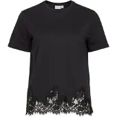 Vila Viopella Rund Udskæring T-shirt