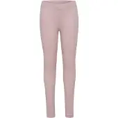 Hummel Leggings - Uld/Viskose - HmlJr - Cloud Gray - - 8 år (128) - Leggings - Uld