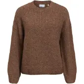 Object Pullover 'OBJSaggia' brun-meleret