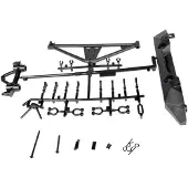 Axial Scx10 Poison Spyder Jk Tire Carrier Kofanger