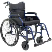 Usorteret MDH rollator/invalidkøretøj i letmetal NAVY1