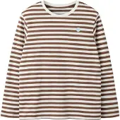 Name it Shirts 'NKMLINCON' brun / hvid