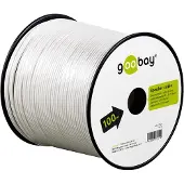 Pro 27521, Kobberbeklædt aluminium (CCA), 100 m, Hvid