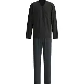 Calida Pyjamas lang 'Relax Streamline' dueblå / sort