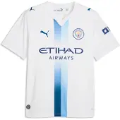 Puma Manchester City 26/27 Third Jersey Men, Clothing, White/Blazing Blue, L