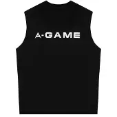 A-Game Funktionsskjorte sort
