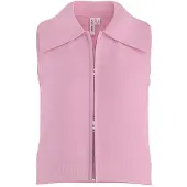 HYPEDROP Strikvest 'NISRINE' lyserød