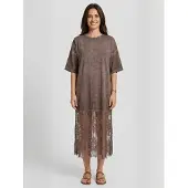 Opal Studio Kjole ' Lace ' brun