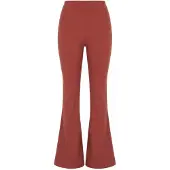 MyLibi Leggings 'Leggings campana rojos – Flare Wine' mørkerød