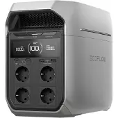 EcoFlow Delta 3 Plus Bærbar Kraftværk