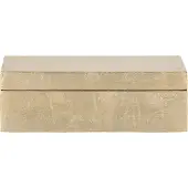 Bloomingville Nenon skål med låg Guld, 15,5x11 cm