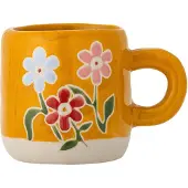 Bloomingville Millie kop 11 cl Gul, blomster