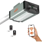 MILLARCO 5000 premium Wi-Fi garageportåbner inkl. 2 stk. fjernbetjeninger 1000N